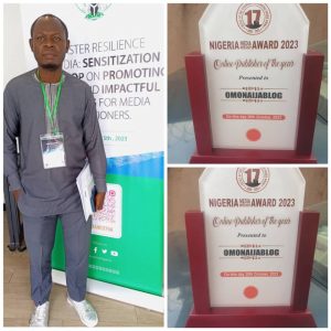 Gbenga Shaba Wins Online Publisher Of The Year Award At NMNA 2023