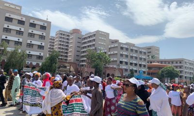 Sacked Plateau Lawmakers: Thousands Take Mass Rally To Supreme Court, Submit Protest Letter To CJN