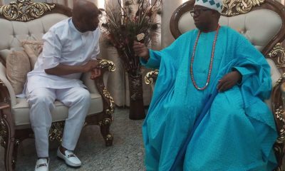 Primate Ayodele Visits Ogoga Of Ikere-Ekiti, Oba Adejimi Adu Alagbado