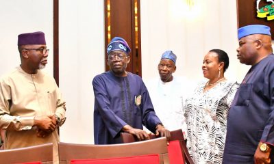 TINUBU RESOLVES ONDO STATE POLITICAL IMBROGLIO ⁣ * Opposing Factions Vow to Uphold Peace, Maintain Status Quo ⁣