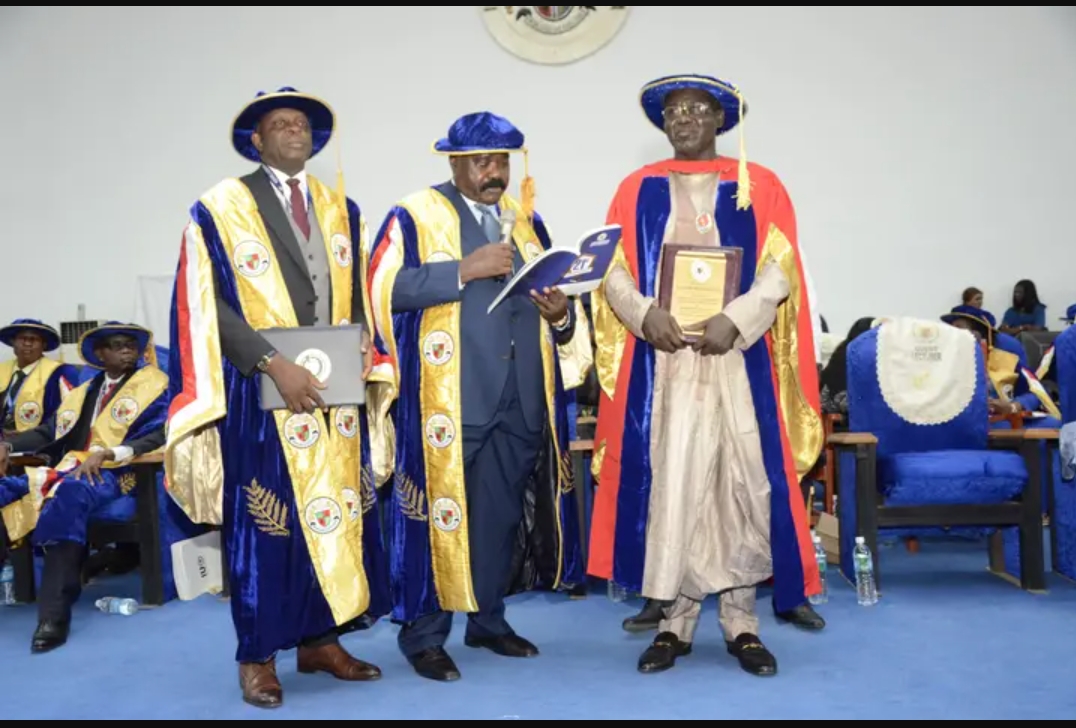 Buratai bags honourary doctorate degree at Igbinedion varsity As Igbinedion lauds Him