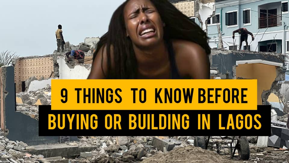 Lagos House Demolition: 9 Things to Know Before Buying or Building in Lagos by Dennis Isong 