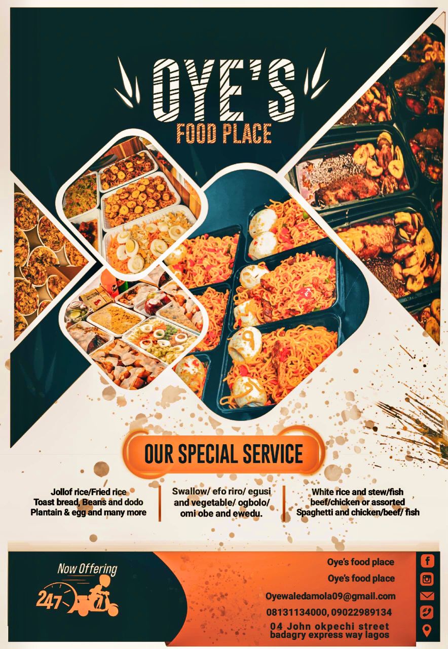 Why You Should Patronize Oye’s Food Place