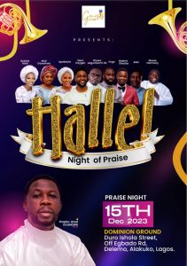 Dignitaries Storms Genesis Global Hallel Night of Praise As Over 10,000 Worshipers Recorded
~By Oluwaseun Fabiyi