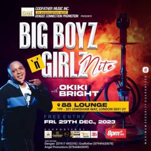 Fuji Singer, Okiki Bright Thrills Fans With Exciting Musical Shows in UK