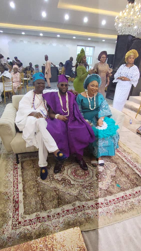 Glits and Glamour As Former Lawmaker, Film Producer, Rotimi Makinde gives out daughter in marriage on daughter's birthday date.