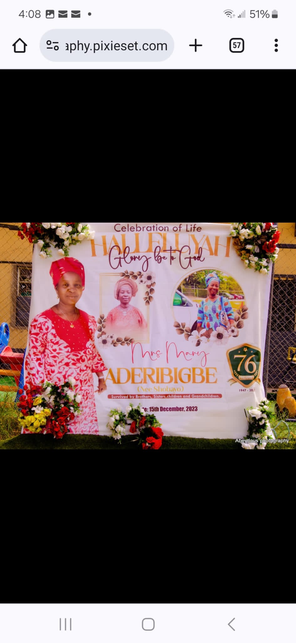 Photo News: Mrs Mary Aderibigbe Laid To Rest Amidst Pomp And Pageantry 