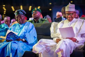 PRESIDENT TINUBU SALUTES BUHARI FOR VISIONARY LEADERSHIP AND SERVICE TO NIGERIA