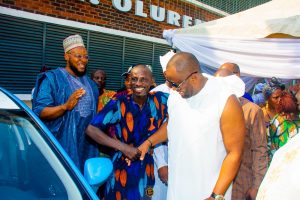 Celebration As Desmond Elliot Gifts Lagride Cars, Empowers 700 Widows