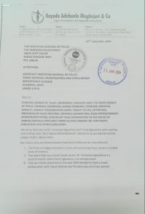 Portable Dragged Before IGP, American Embassy Over Alleged Breach Of Contract