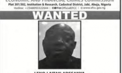 EFCC declares Leno Adesanya, promoter of Sunrise Power, wanted over ‘corrupt offer to public officers’