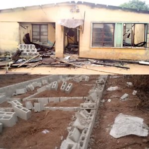 Unrest in Erebe Ijebu Community After Suspected Land Grabber Attacks, Destroyed Police Vehicles, Eloped With Suspect