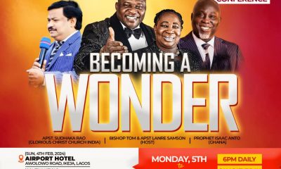 APOSTLE SUDHAKA, PROPHET ANTO, OTHER INTERNATIONAL PREACHERS SET TO STORM NIGERIA AS REIGNING IN LIFE CONFERENCE GATHERS MOMENTUM