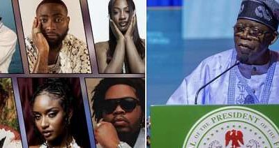 TINUBU APPLAUDS NIGERIA'S 2024 GRAMMY AWARDS NOMINEES