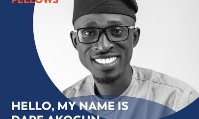 Dare Akogun 14 Others Win Fellowship to Germany