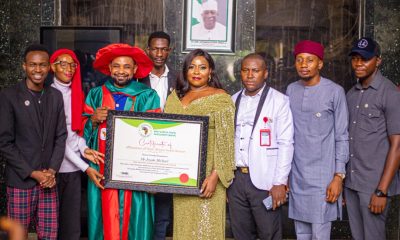 Jesam Micheal Bags Pan African Awards, Charges African Youths On Productivity, innovation, Self dependance