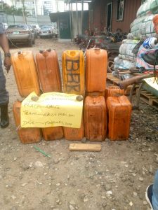 FOU Zone A seizes parboiled rice concealed in jerry cans
By Ifeoma Ikem
