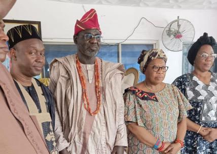 Olubadan: Ambassador Tukur Buratai Visits Late Oba Lekan Balogun’s Family, Says Ibadan Has Lost A Great Leader