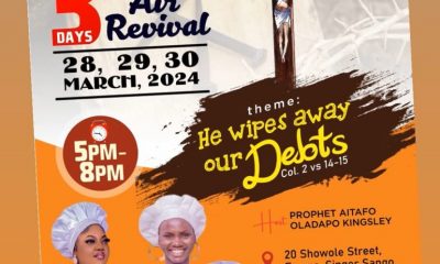 Prophet Kingsley Aitafo Stages 3 Days Powerful Open Crusade from 28th