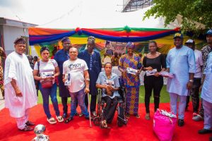 Taiwo Oyekan Empowers Lagos Island Residents With N10 Million Mega Economic Empowerment, Gifts Bags Of Rice 

• Artisans Receive Sewing Machines 

• Lagos APC Chairman says: Council Deputy Leader Good Product For Our Party 

• Oba Akiolu Commends Councillor

Hon. Prince Taiwo Ajibade Oyekan
Deputy Leader, Lagos Island Local Government
As part of his Social Welfare Schemes, the Deputy Leader Of Lagos Island Local Government Legislative Arm and Honourable Councillor Representing Ward C1, Hon. Prince Taiwo Ajibade Oyekan has disbursed Ten Million Naira (N10,000,000) to uplift residents across Isale Eko, Olowogbowo and Oko Faji Communities amidst prevailing economic challenges in the country.

Two Hundred (200) Households received  (N25,000) each. One Hundred (100) Widows were gifted N25,000 each while 100 Elderly Men got N25,000 each.

In addition, five Artisans were presented with Sewing Machines while 150 Residents received 5Kg Bags Of Rice.

According to Hon. Oyekan, the Economic Intervention Programme became necessary to alleviate Poverty and Upscale Residents’ Standard of Living.

He stated further that his major focus was to support President Bola Tinubu and Gov  Babajide Sanwo-Olu administrations’ efforts and policies at resolving  the current economic downturn in the country.

Continuing, he said: “‘Since I assumed office as a Honourable Councillor, I have been saving part of my Monthly Salary and Impress to empower my constituents. I thought this is the right time to give back to the people”.

“I am passionate about my people and their welfare is paramount to me”, he concluded.

The Lagos State All Progressives Congress (APC) Chairman, Pastor Cornelius Ojelabi, represented by the Deputy Chairman, Hon. Moshood Olanrewaju Mayegun described the Economic Empowerment Programme as Extraordinary.

He said: “Sincerely, we are Proud of him. Taiwo Oyekan is a Good Product for our Party. This is not the first he is doing Empowerment Programme.He has given Grants to Traders. He has also organised Free Summer Coaching and Presented Scholarships to Students on Lagos Island.

“Taiwo Oyekan is an Indigene of Lagos Island. He is Humble, Respectful and Accommodating”. He is a Community Man and as a City Father, He is doing wonderful things. He has done what gladdens our hearts at the Party level”. The Lagos APC Chairman stated.

“He is complementing the Renewed Hope Agenda of President Bola Ahmed Tinubu”, he said.

The Lagos APC Chairman urged the Beneficiaries to make judicious use of the Cash gifts and Equipment.

He charged other Elected Officials to emulate Hon. Taiwo Oyekan’s Giant strides.

In his Speech, the Oba Of Lagos, HRH Oba Rilwan Babatunde Aremu Akiolu represented by the Obanikoro of Lagos, High Chief Soji Ajayi-Bembe, said Hon. Oyekan has distinguished himself among his contemporaries.

“Taiwo Oyekan is Reliable and Upright. Since he was elected as Honourable Councillor, I have heard good news about him. He has embarked on numerous community projects and supported the people. I urge other Public office holders to emulate him”,

An Octogenarian beneficiary of N25,000 Cash Gift, Alh. Salau Ibrahim expressed appreciation for the support. He also prayed for the Council Deputy Leader.

A Widow, Mrs. Rafatu Tijani said: “With this Programme, Taiye (Hon. Taiwo Oyekan) is upholding the legacies and good deeds of his Father, Aremo Kolawole Ajibade Oyekan and Grandfather, the late Oba Adeyinka Oyekan. Our Councillor does not discriminate. He is People’s Man and loved by everyone”.

“Taiye will attain higher Position. God Almighty  will grant him long life and gooad health so that he can continue to do Wonderful things and take care of the People”, Mrs. Tijani prayed.

An Artisan, Jaiyeola Ayodeji who received a Sewing Machine thanked Hon. Taiwo Oyekan for the kind gesture extended to him.

He said: “The Sewing Machine presented to me will help to expand my Tailoring and fashion designing business and improve my income earning ability”.

Recall that the Iconic Council Legislator had embarked on Periodic conomic Empowerment, Social Intervention Programmes, Community Development Projects and distributed Equipment and Grants worth Millions of Naira to Artisans and Small Medium Scale Business Owners. He also distributed Assorted Free Food Items to the Vulnerable and Elderly Citizens.

Dignitaries Present at the Historic event were
High Chief Lateef Aderibigbe Ajose, High Chief Soji Ajayi-Bembe (both represented Oba Of Lagos, HRH Oba Rilwan Babatunde Aremu Akiolu), Lagos White Cap Chiefs, The Lagos State APC Deputy Chairman, Hon. Moshood Olanrewaju Mayegun (represented the State APC Chairman, Pastor Cornelius Ojelabi, Hon. Oyinlomo Danmole, Honourable Members of the Lagos state House Of Assembly, Hon. Princess Lara Olumegbon-Oyekan (Lagos Island Constituency 1) and Hon. Sulaimon Olanrewaju Afinni(Lagos Island Constituency 2),  Lagos Island APC Chairman, Alh. Ganiu Sadiq, Honourable Councillors, Community  Development Committee Chairman, Chief Abu Martins-Elemoro, Residents, Market Men and Women, Trade Unions, Artisans among others.

© PTO Media & Strategy Centre