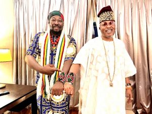 Ambassador Benny Willis, Meets With The Paramount Ruler of Iwoland HIM Oba Abdulrosheed Adewale Akanbi