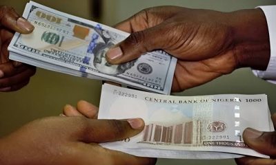 Naira Closes 1,309 Against Dollar