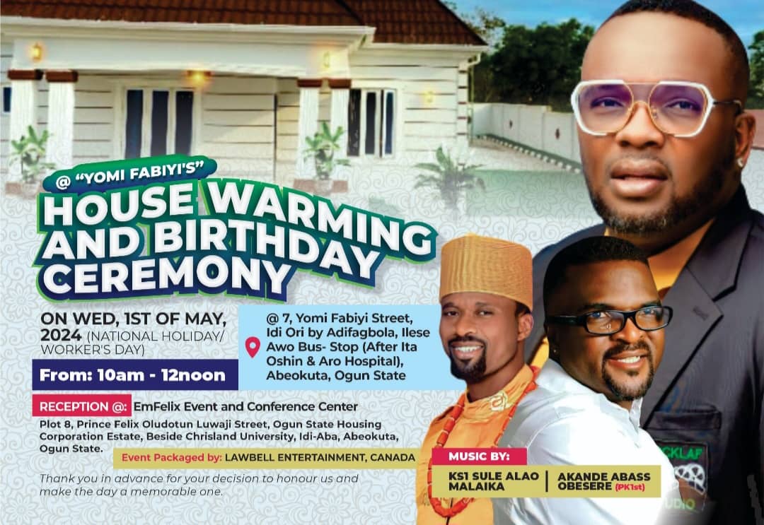 Star Actor, Yomi Fabiyi To Host Grand Housewarming and Birthday Ceremony - Alhaji Arems