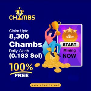 New Cryptocurrency "Chambs" Launches with Innovative Mining Model