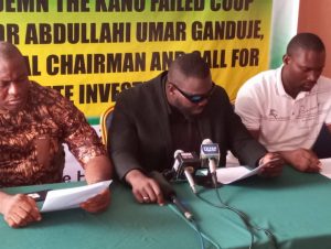 APC Vanguard condemns purported sacking of Ganduje as attempted civilian coup
...recommends full investigation