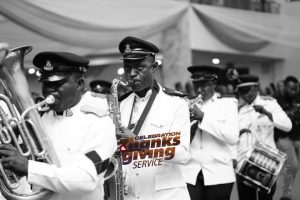 Nigerian Police Band, Army Band, Grace Nation Mighty Men Celebrates Dr Chris Okafor at Special Birthday Celebration and Thanksgiving service in Lagos