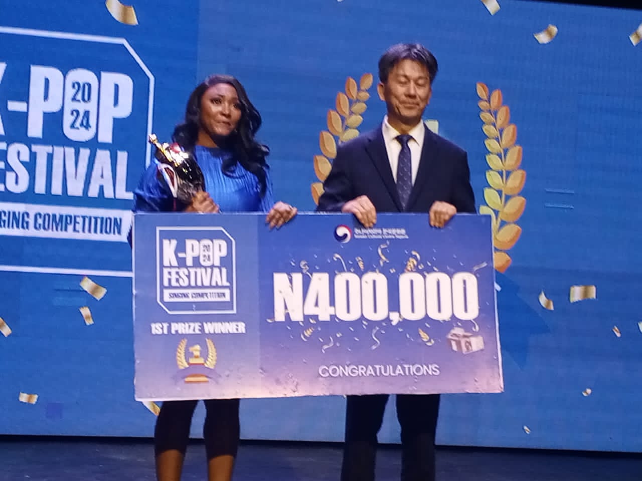 KCCN festival 2024 completition XMOP 5-man won with seven hundred thousand cash prize in Lagos By Ifeoma Ikem