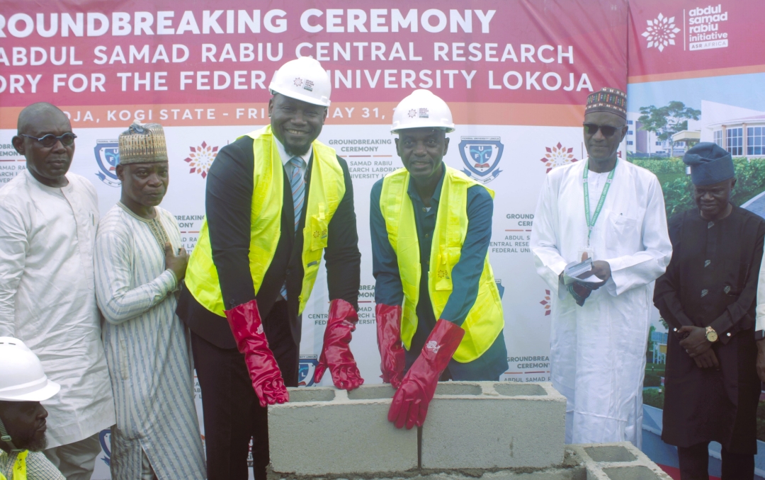 ASR AFRICA KICK-OFF THE CONSTRUCTION Of a WORLD-CLASS RESEARCH LABORATORY FOR FEDERAL UNIVERSITY, LOKOJA, KOGI STATE