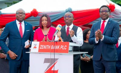 ZENITH BANK LAUNCHES STATE-OF-THE-ART DIGITAL SCREEN AT AJOSE ADEOGUN ROUNDABOUT