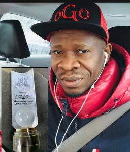 Top US based gospel singer, Sunday Olatunji Ogo Tuntun, bags 'Outstanding Gospel Artist of the year'