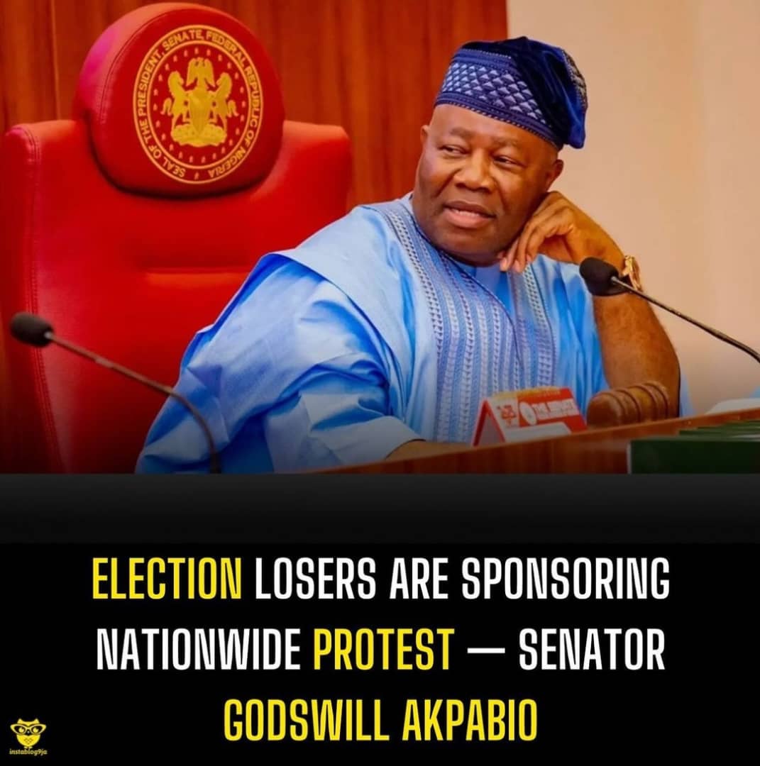 Election Losers Sponsoring Nationwide Protest  Says Akpabio