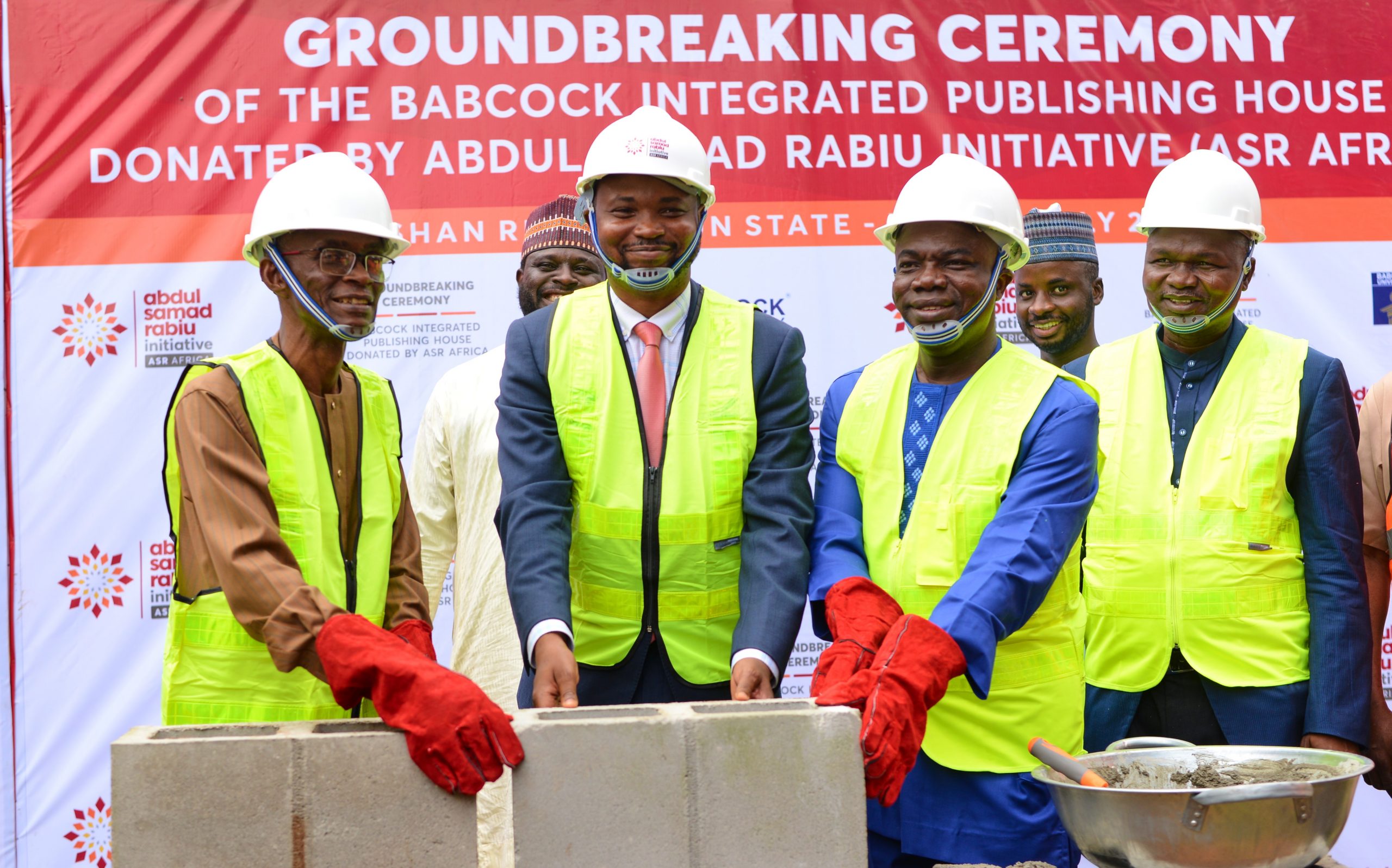 ASR AFRICA FLAGS OFF CONSTRUCTION OF A N280 MILLION INTEGRATED PUBLISHING HOUSE FOR BABCOCK UNIVERSITY, ILISHAN-REMO, OGUN STATE, NIGERIA