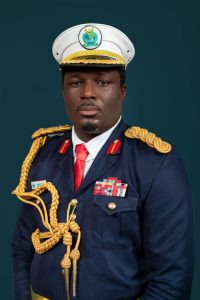 H. E Amb Dr Jonathan Ojadah decorated as UN Rescue Marshall*