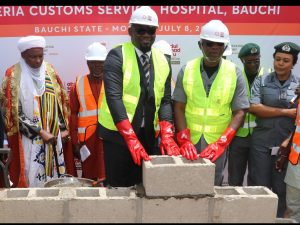 ASR AFRICA COMMENCES THE CONSTRUCTION OF A 30-BED HOSPITAL FOR THE NIGERIA CUSTOMS SERVICE IN BAUCHI STATE UNDER ITS SECURITY SECTOR SUPPORT GRANT