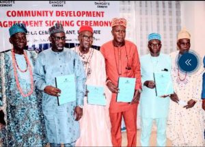Dangote Cement Okpella commits to development, social support for Host Communities