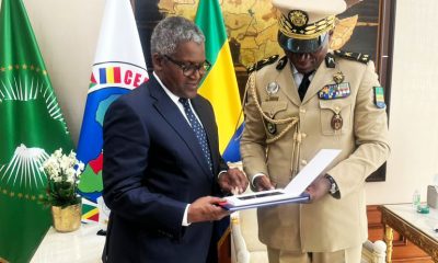 President Nguema of Gabon invites Dangote to invest in Cement, Fertilser production in country