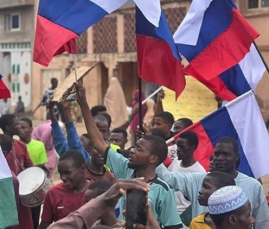 BREAKING: “Islamic group behind Russian flags at Northern protests” – Security sources, Sponsored Tailors arrested