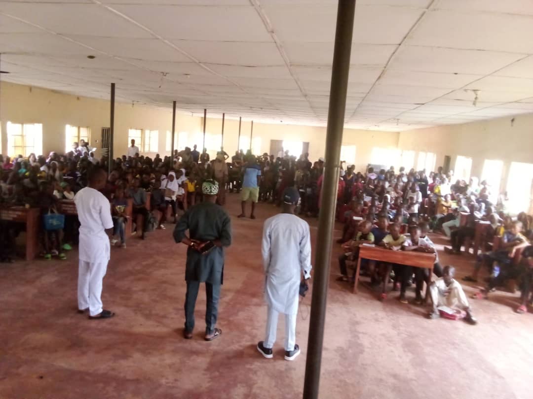 Ogun Assembly Member, Prince Segun Kaka's Foundation Visits Centres Of The Sponsored 4 Weeks Holiday Coaching In Ago-Iwoye, Itamerin