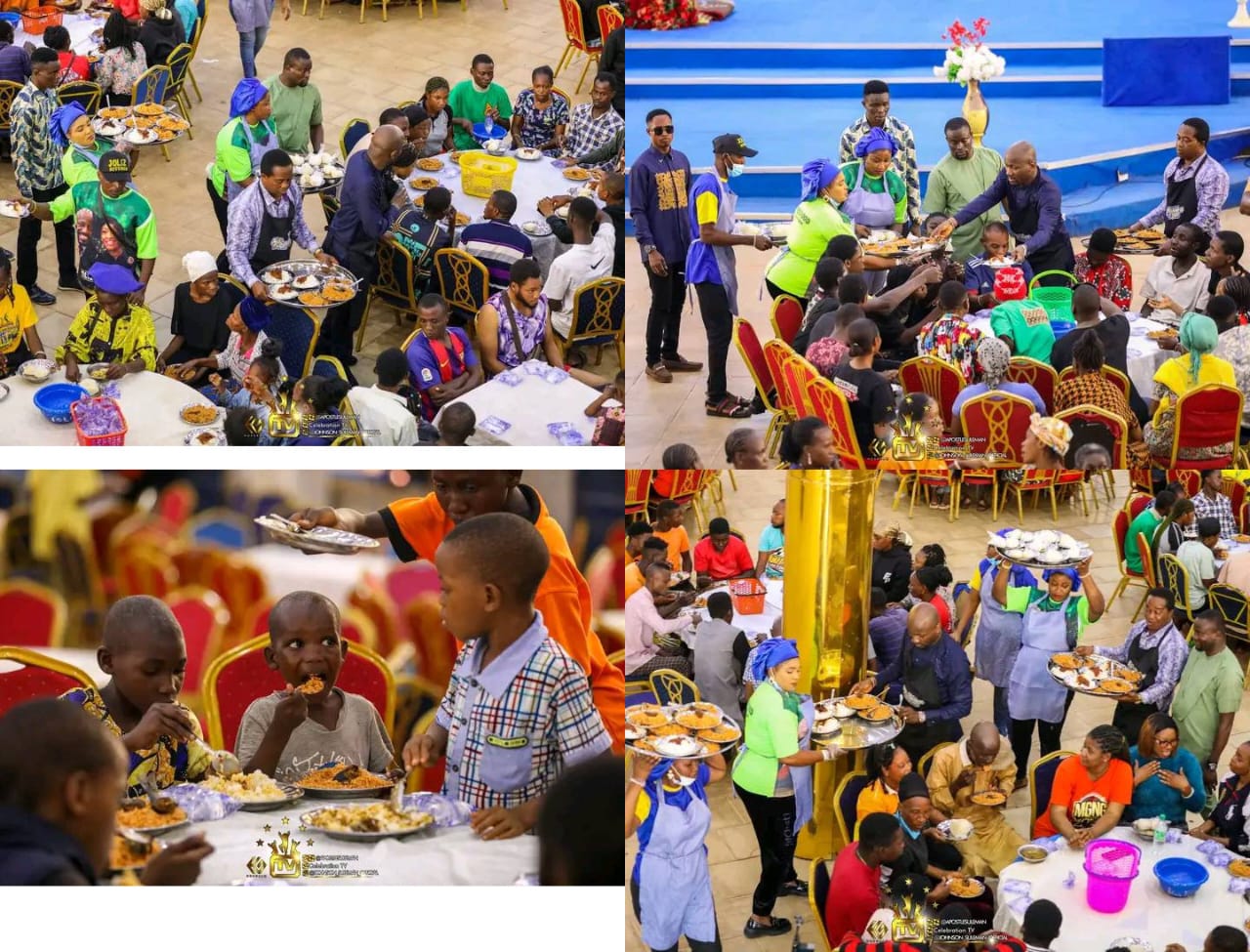 Economic Hardship: Apostle Suleman Steps Up Charity with ‘Free Food Restaurant’