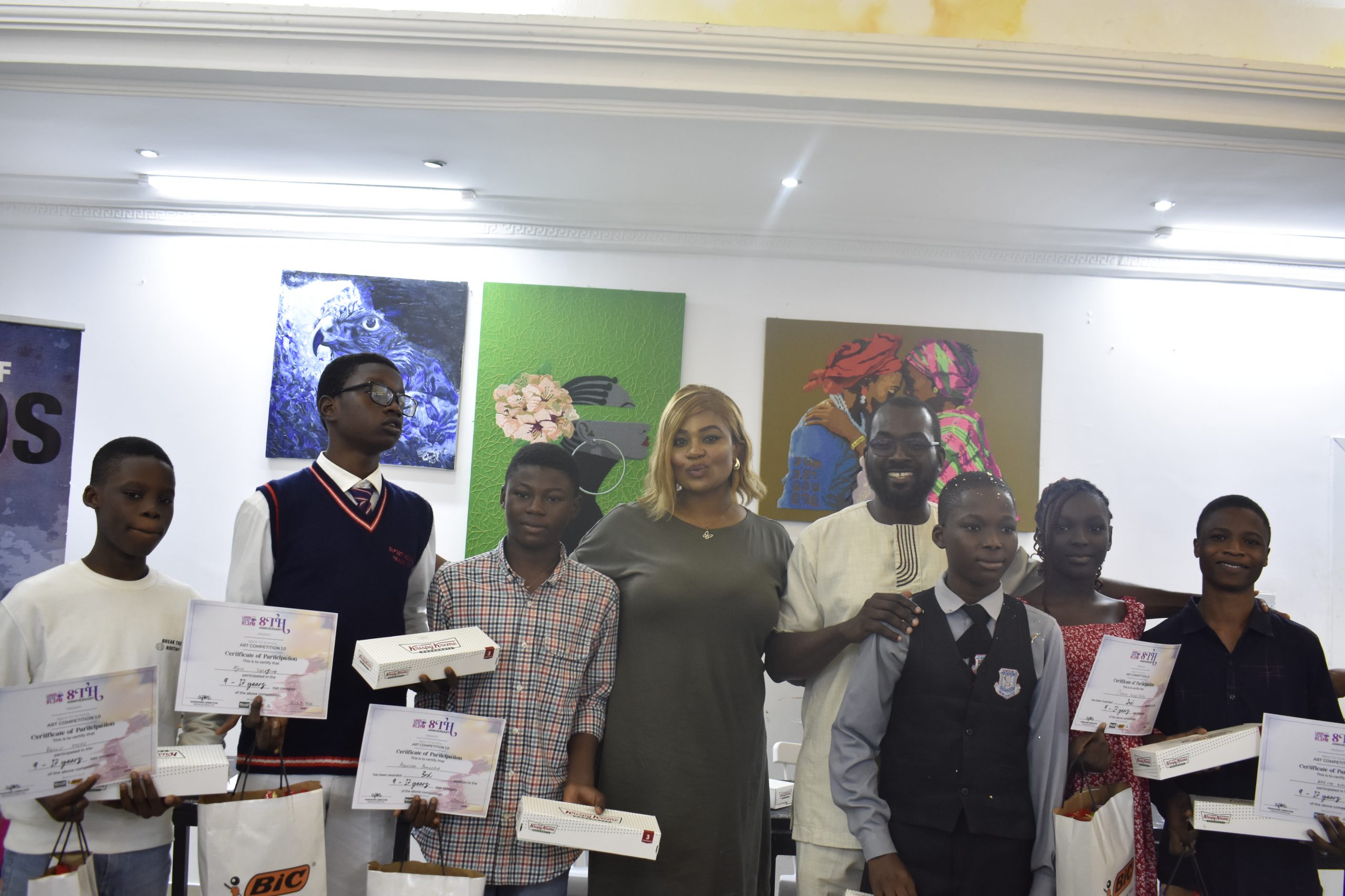 OTUKOYA WINS LAGOSTALKS BACK TO SCHOOL ARTS COMPETITION