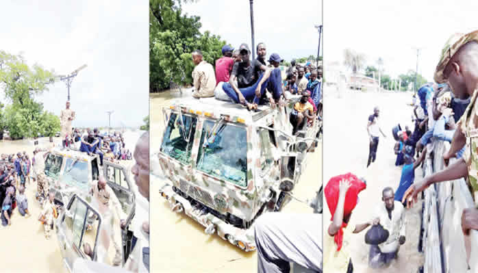 Borno flood: One million persons affected, 414,000 displaced