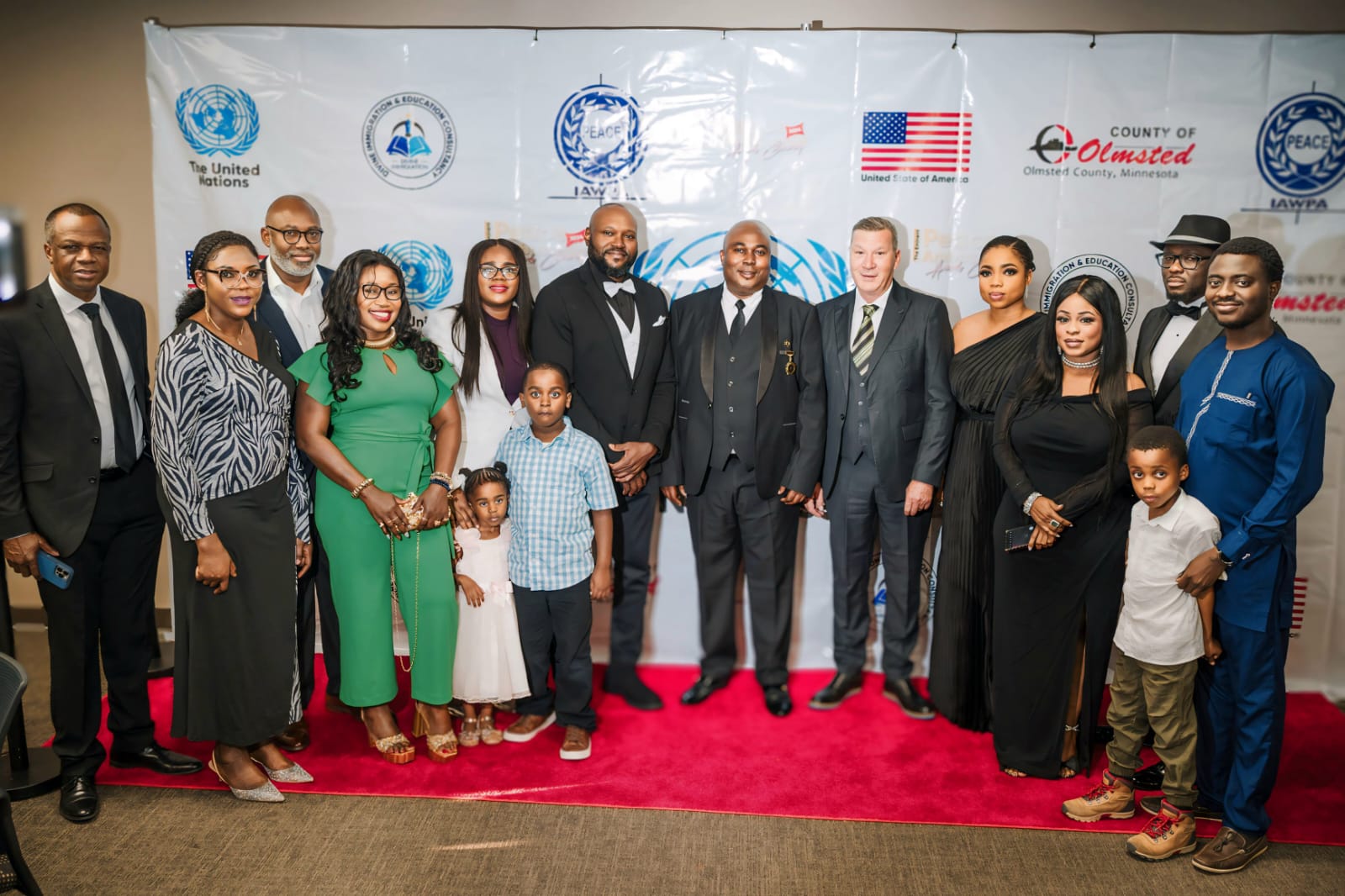 Nollywood Actress Ferrari Tonia Okoro Honored as UN Eminent Peace Ambassador in the US