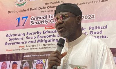 Buratai Inducted as Patron of Institute of Security, Advocates for Collective Efforts to Build a Secure Nigeria