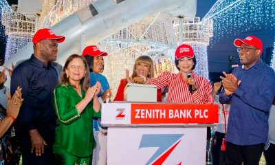 ZENITH BANK LIGHTS UP AJOSE ADEOGUN STREET, USHERING IN THE YULETIDE SEASON