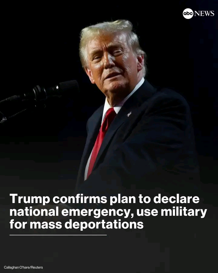 Trump Confirms Plan To Use Military For Mass  Deportations 