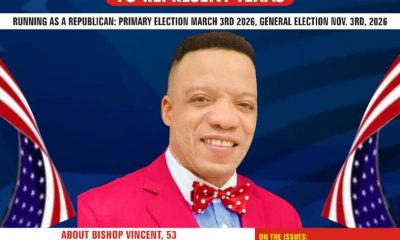 Nigerians and Africans in Texas & Across the U.S. Urged to Support Bishop Paul Vincent's Senate Campaign For 2026!*